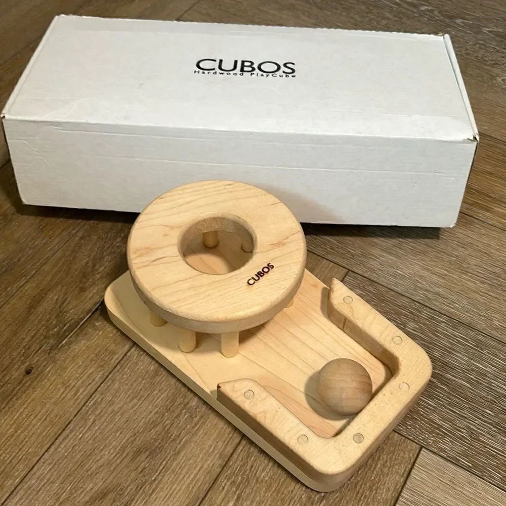 Cubos Wooden Permanence Box